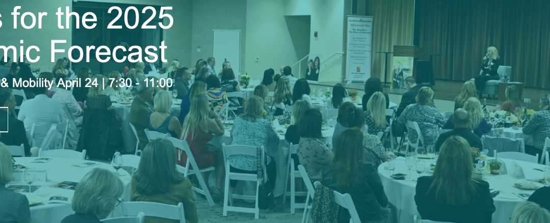 San Rafael Hosts 2025 Economic Forecast: Growth, Housing & Mobility – April 24th, 7:30am-11am